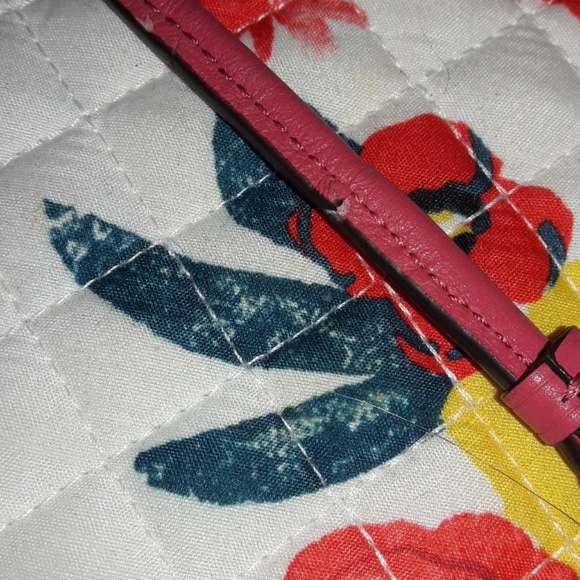 Coach Wristlet Wallet Pink and Red - Picture 5 of 7